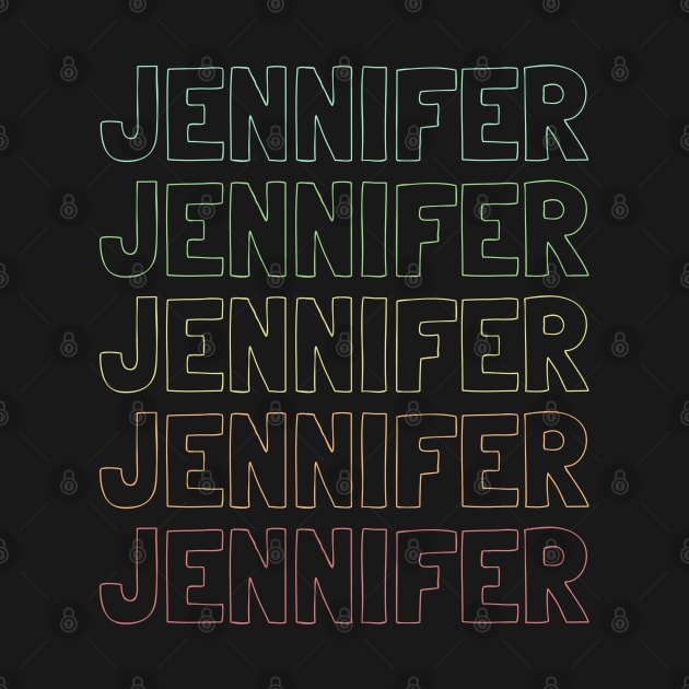 Jennifer Name Pattern by Insert Name Here