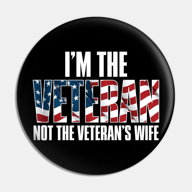 I Am the Veteran Pin by myoungncsu