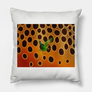 Brown Trout & The Mayfly Pillow