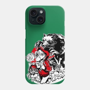 Little Red StreetArt Hood Phone Case