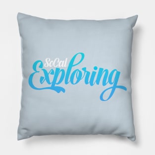 SoCalExploring Official Logo Collection Pillow