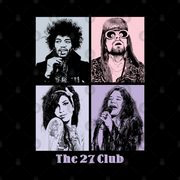 The 27 Club Legends by KERIKIL