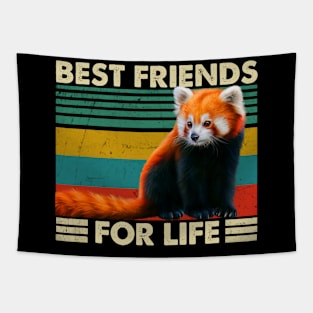 Whisker Wonderland Unique Tee Showcasing the Charm of Red Pandas Tapestry