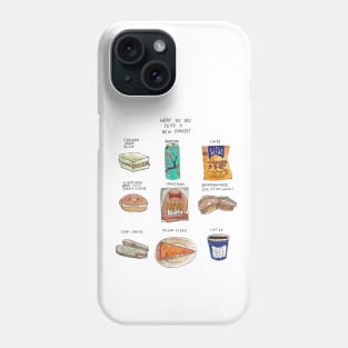 NYC food Phone Case