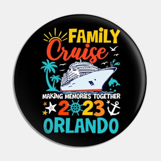 Orlando Cruise 2023 Family Friends Group Vacation Pin