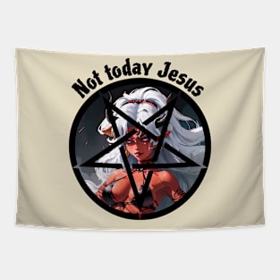 Not today Jesus Tapestry