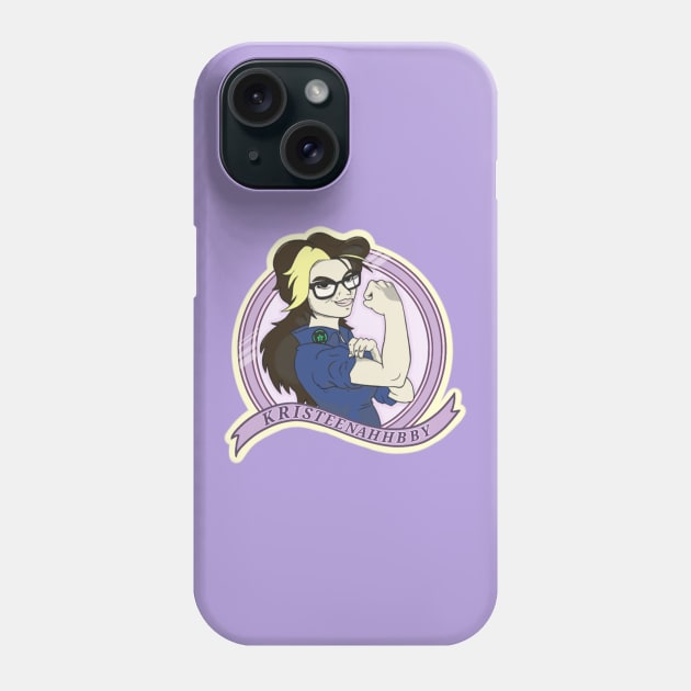 Kristina The Rooster Phone Case by GummiFrogArt