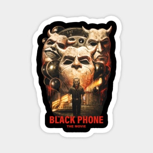 The Black Phone Vintage Scary Magnet