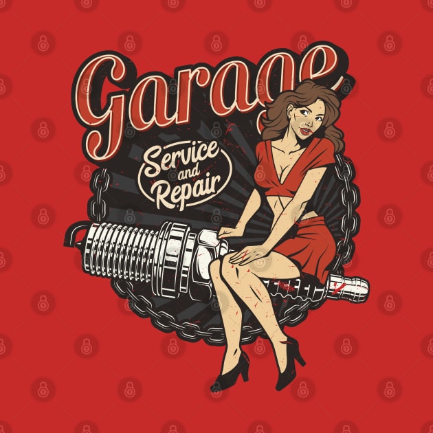 Garage Service and Repair by funkymonkeytees