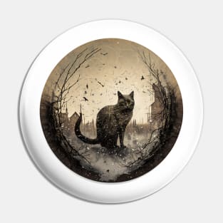 Unleash Your Inner Cat Warrior with Unique Designs Pin