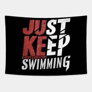 Just Keep Swimming Tapestry