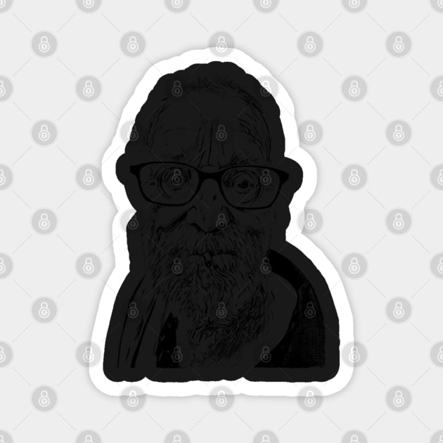 Old Codger in Glasses with Fag Magnet by NattyDesigns