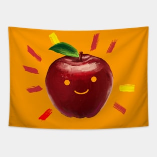 A happy apple Tapestry