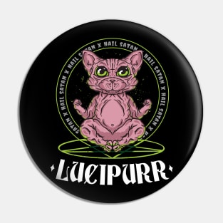 Lucipurr Pin