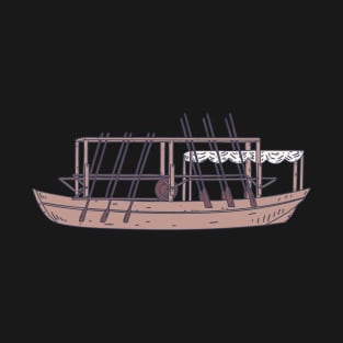 Steamboat - Steam Power - First Steamer Boat T-Shirt