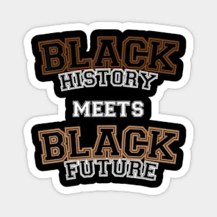 Black History Month African Future Magnet