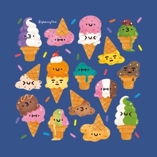 Melty Ice Cream T-Shirt