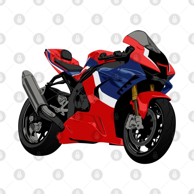 CBR1000RR Bike Illustration by KAM Std