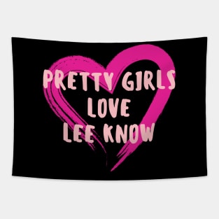 Pretty Girls Love Lee Know Stray Kids Tapestry