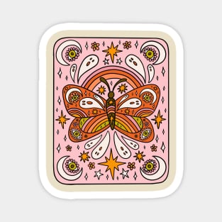 Spooky Monarch Magnet