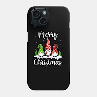 Gnome Family For - Buffalo Plaid Phone Case