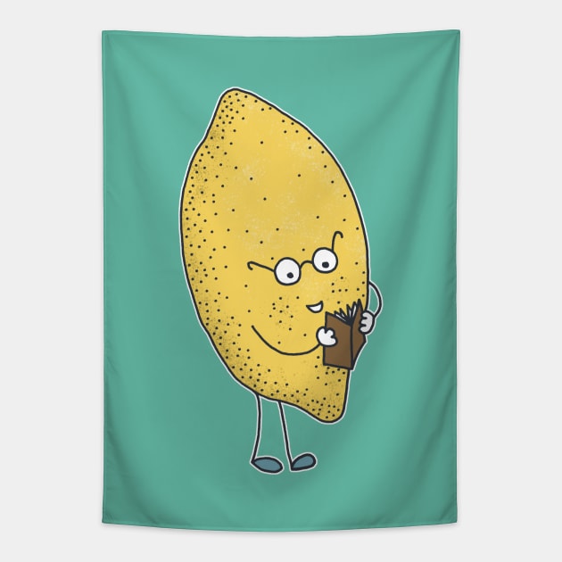 Lemon Nerd Tapestry by Matt Andrews