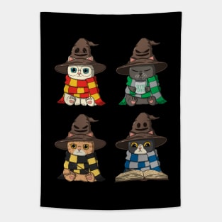 Wizard Neko Tapestry