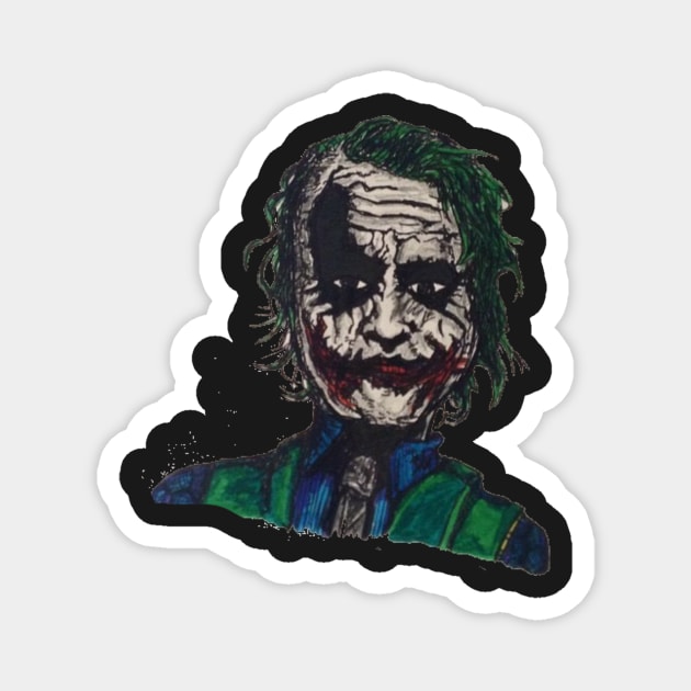 Darin knight, heath ledger Magnet by MattisMatt83