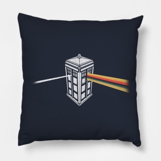 dark side of the tardis Pillow