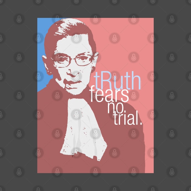 Ruth Bader Ginsburg portrait - Pun - Feminist Art. by FanitsaArt