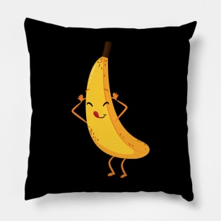 Banana Fruit Lover Design Pillow