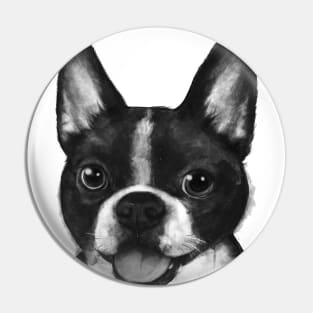 Boston Terrier Pin