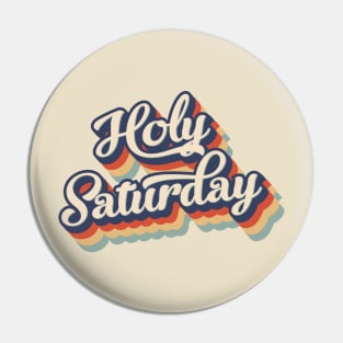 The Saturday T-Shirt Pin