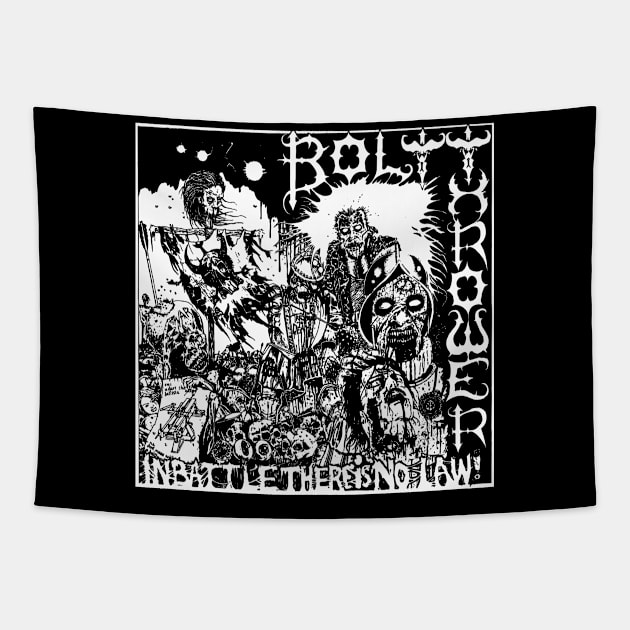 BOLT THROWER Tapestry by pertasaew