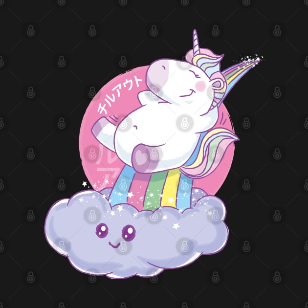 Chilled Out Unicorn by steve@artlife-designs.com