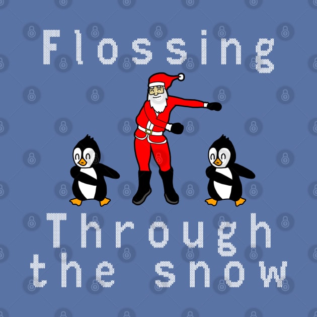 Flossing Through The Snow by dankdesigns