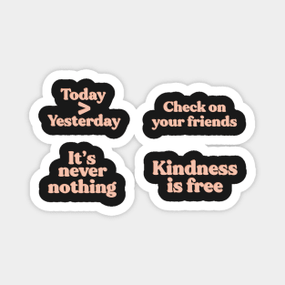 Motivational Sayings Pack Magnet