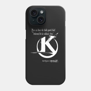 With such a bullet hole, you need a lot of courage! Phone Case