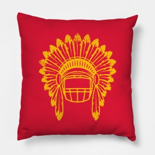 Chiefs Headdress - Red 1 Pillow