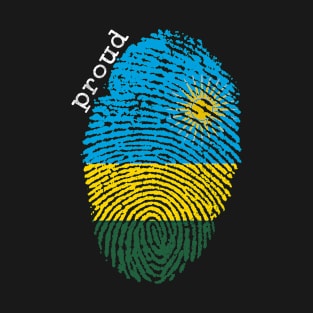 Rwanda flag T-Shirt