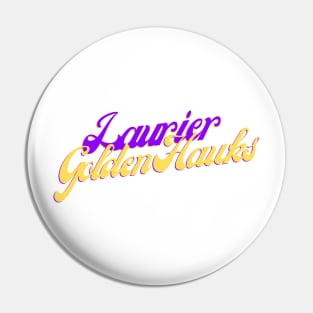 Laurier Golden Hawks Pin