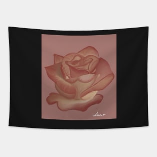 Pink Rose Tapestry