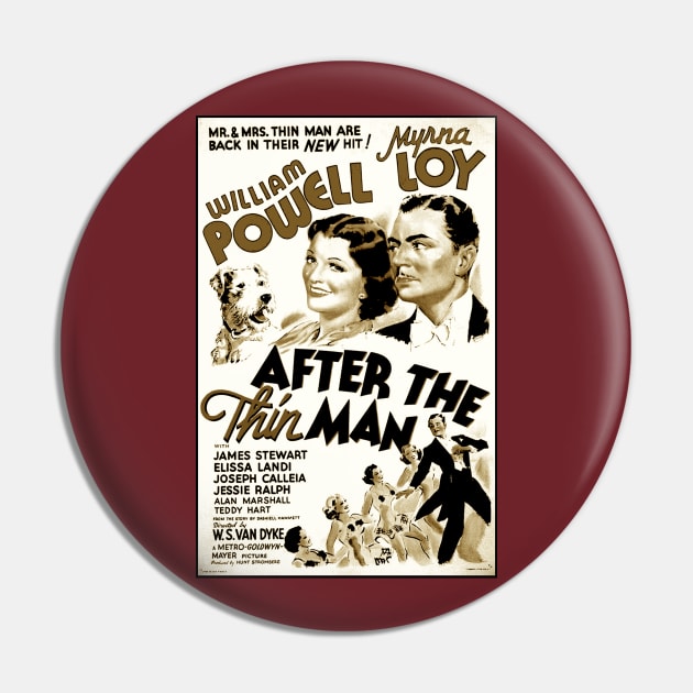 After The Thin Man Pin by Vandalay Industries