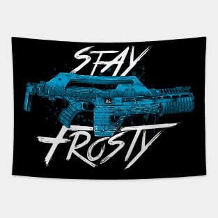 Stay Frosty - Aliens Tapestry