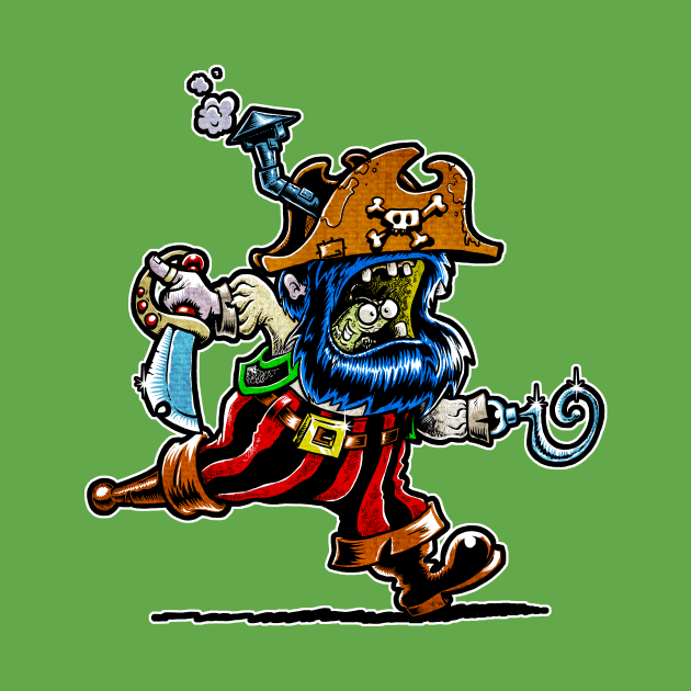 Steam Powered Pirate! by Bleee