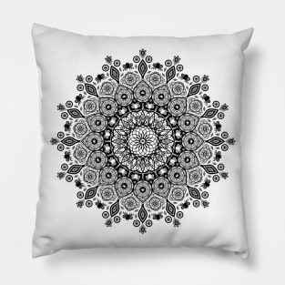 Symmetry 1 [black] Pillow