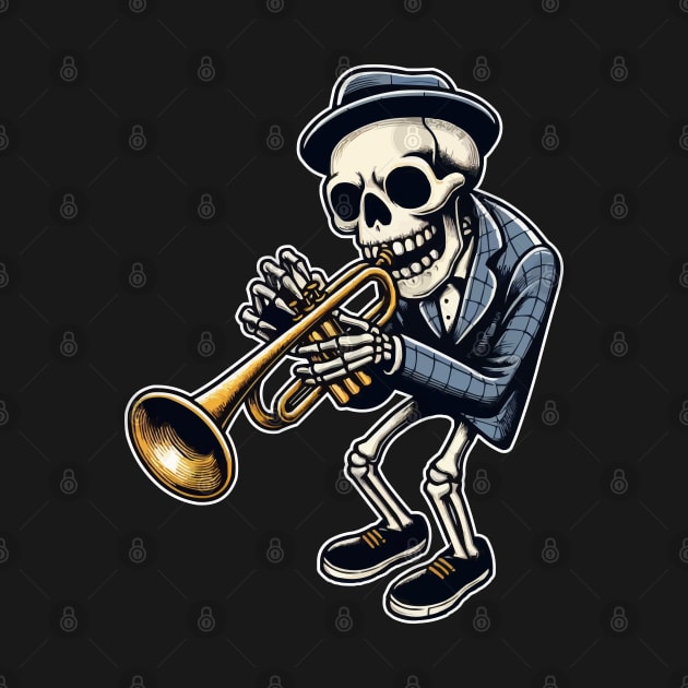 Skeleton Trumpet by fikriamrullah