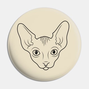 Sphynx cat Pin