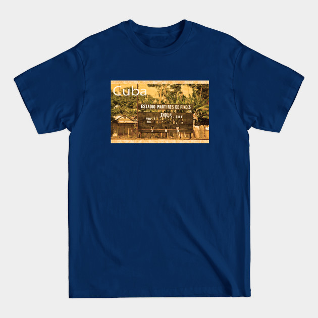 Discover Baseball cuba - Baseball - T-Shirt