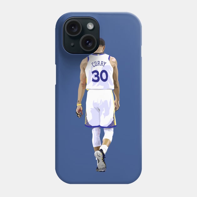 Steph Curry - Golden State Warriors Phone Case by xavierjfong